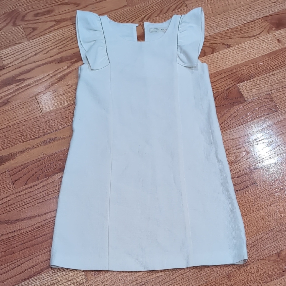 Zara Elegant Ivory Kids Dress